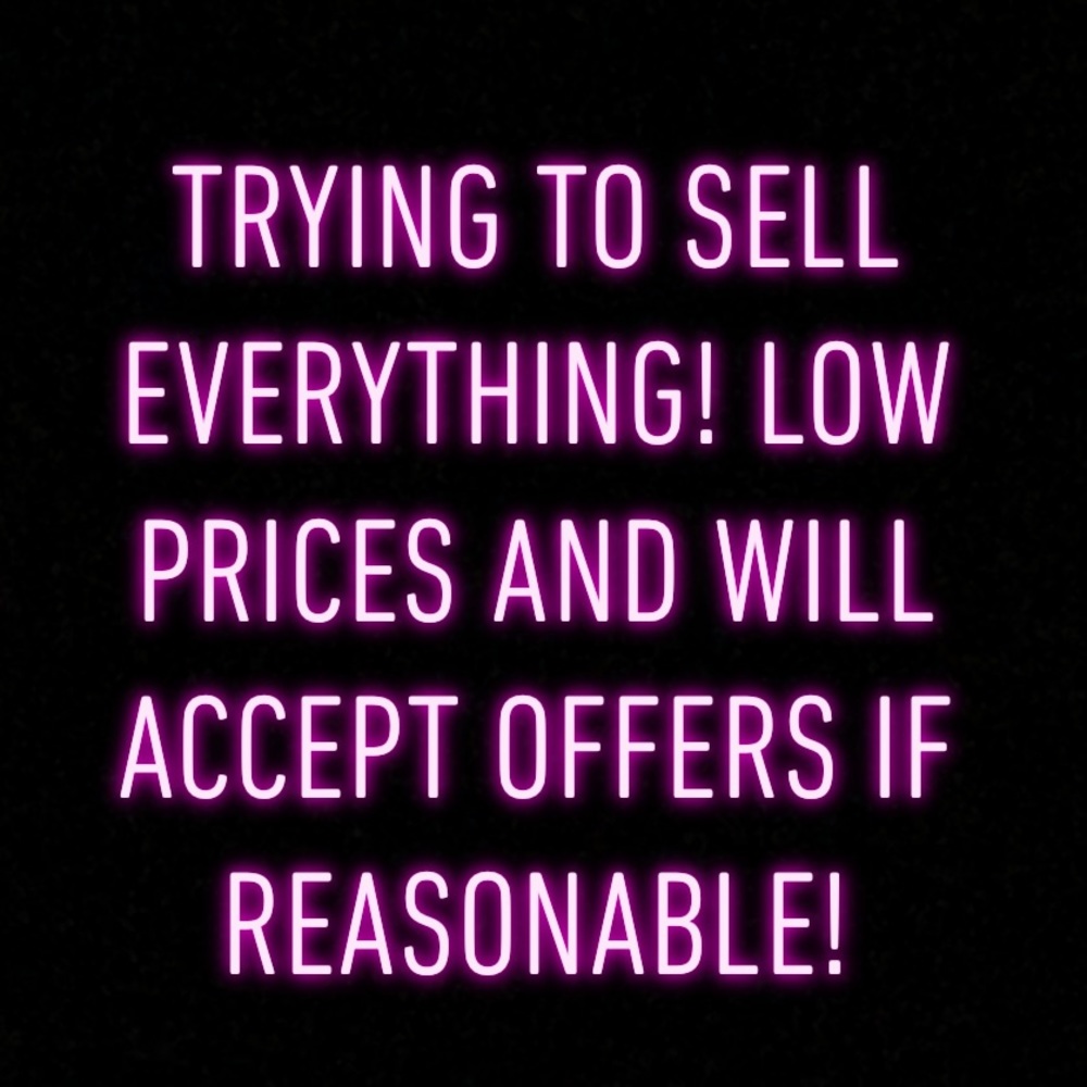 Visit my closet! Trying to sell everything!